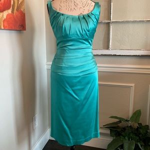 Teal dress